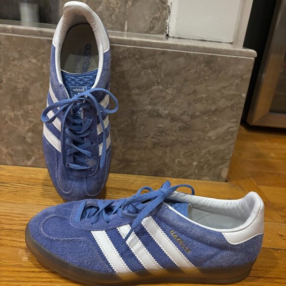 adidas Shoes - Blue Adidas Gazelle sneakers